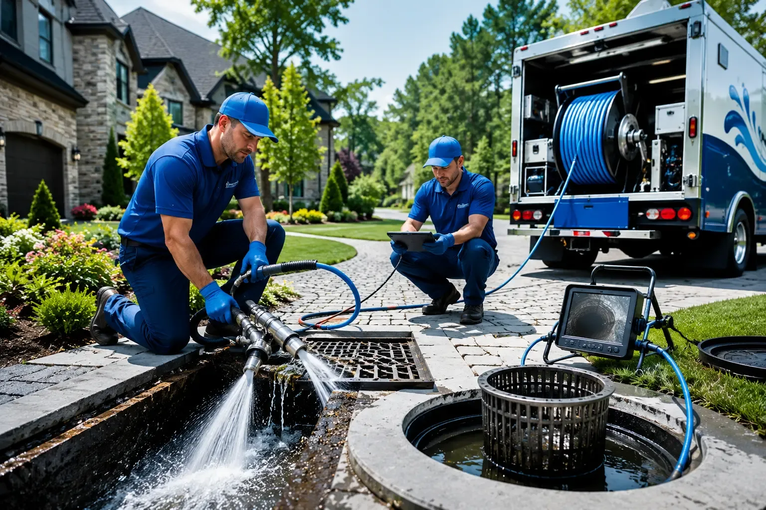 Local outdoor drain cleaning professionals in Wapwallopen, PA